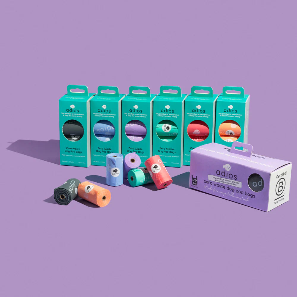 Adios Plastic Poo Bags - No Handles On A Roll