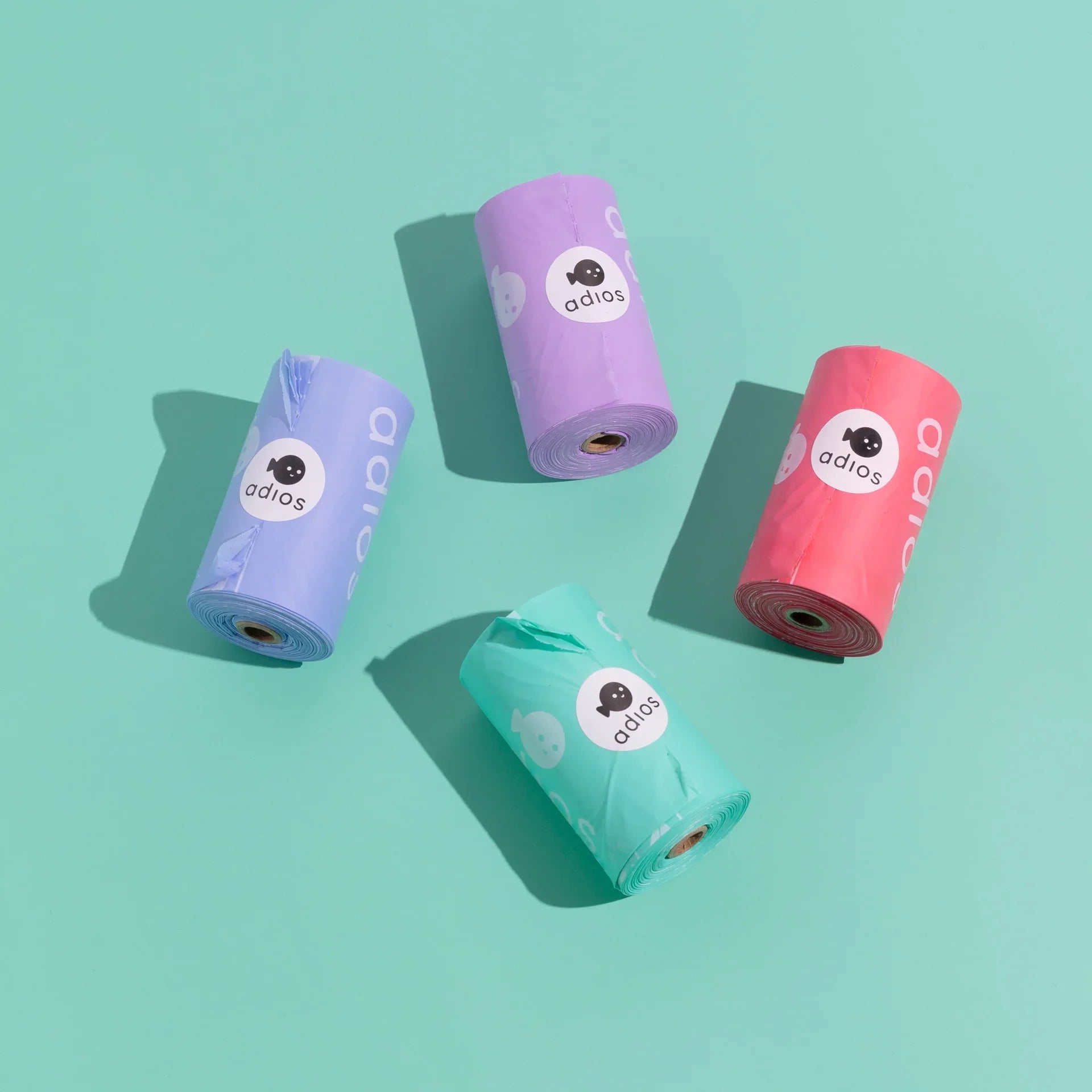 Adios Plastic Poo Bags - No Handles On A Roll