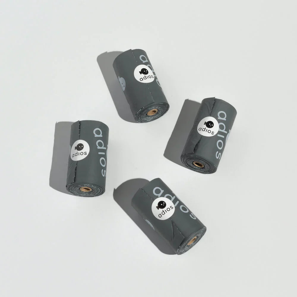 Adios Plastic Poo Bags - No Handles On A Roll