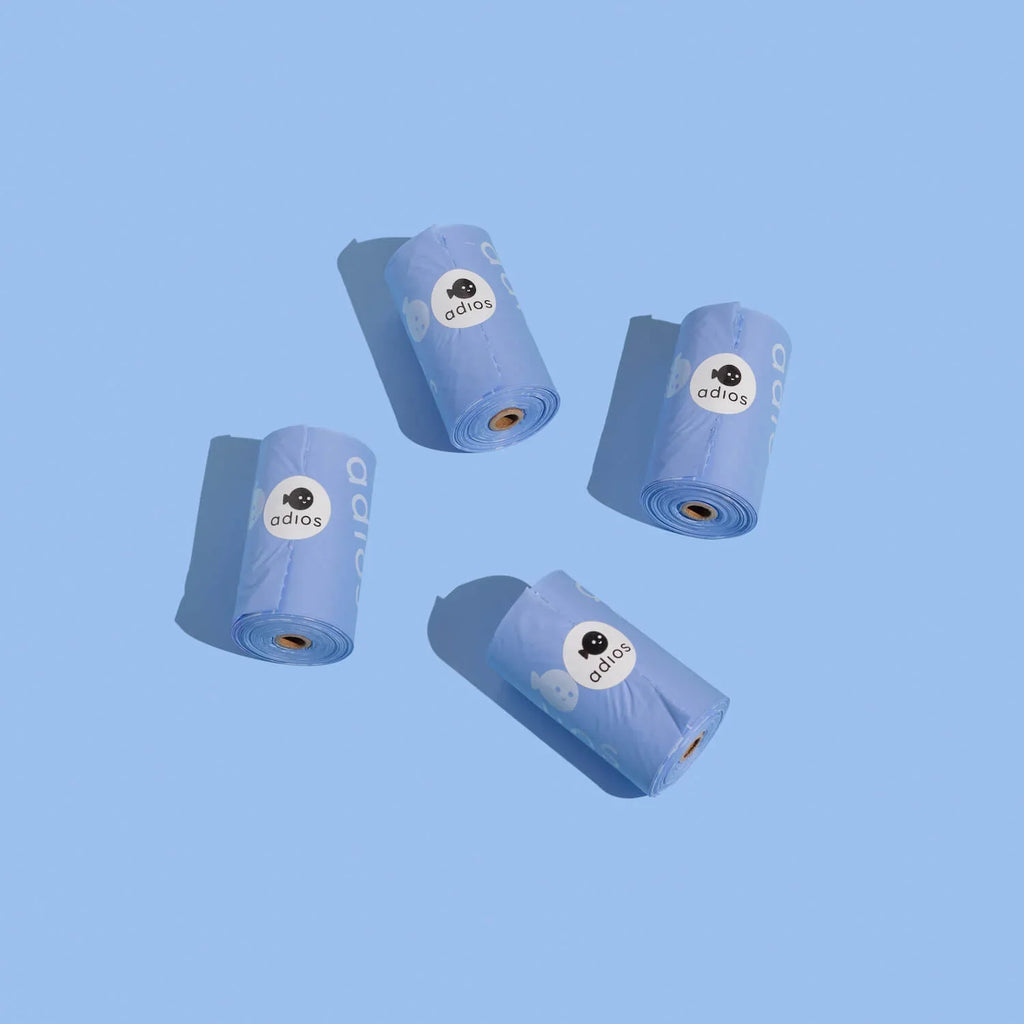 Adios Plastic Poo Bags - No Handles On A Roll