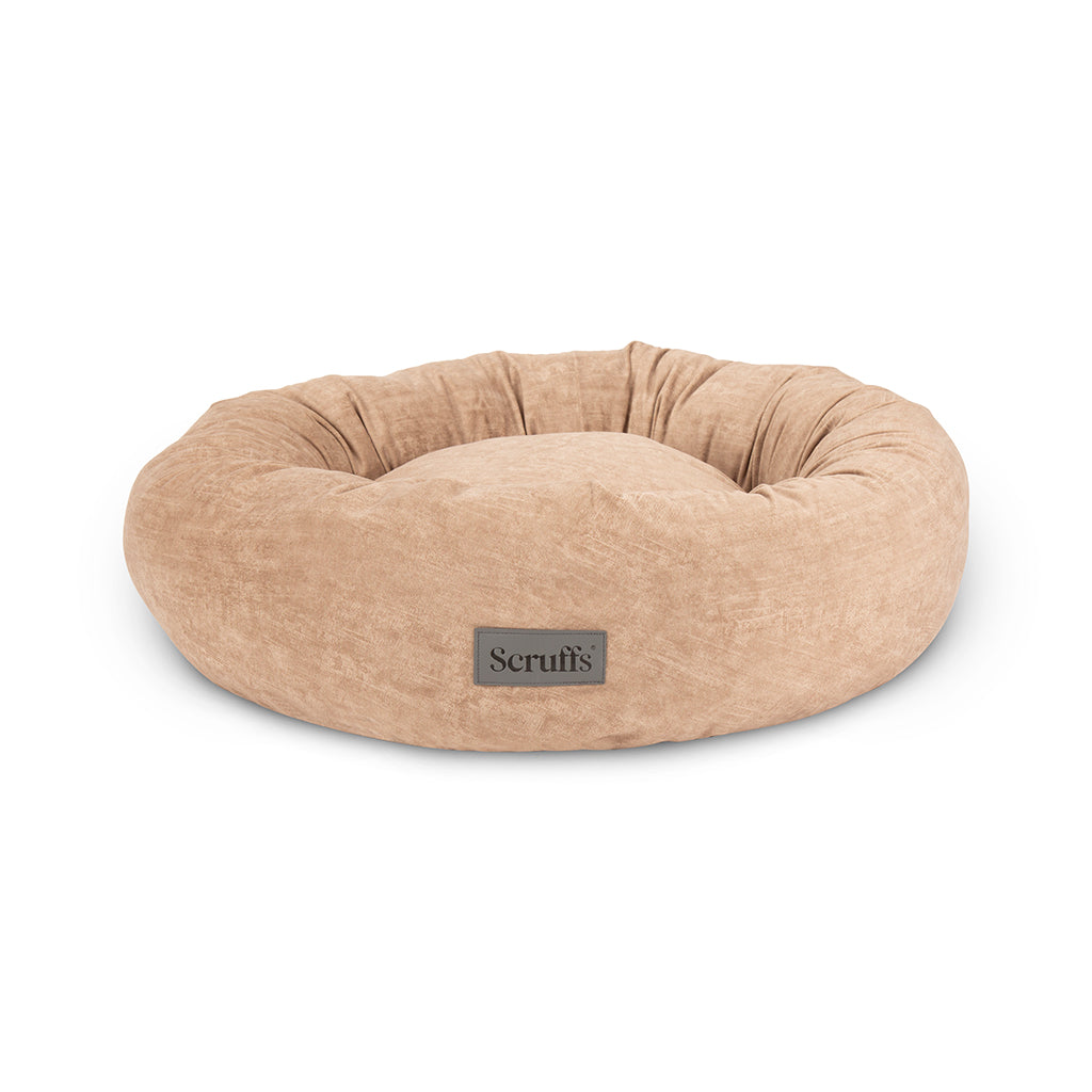 Oslo Ring Pet Bed (in Blush Pink, Desert Sand, Lake Teal or Stone Grey) by Scruffs