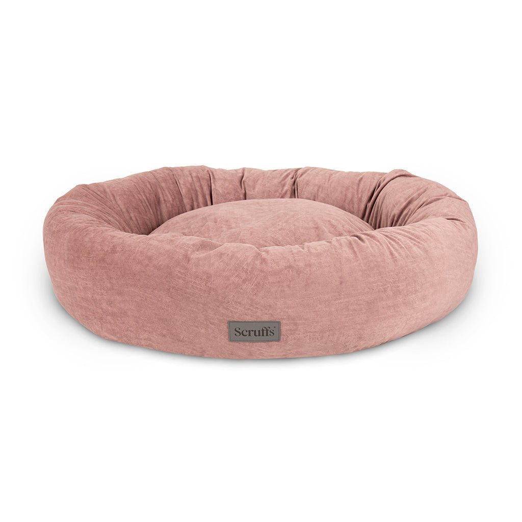 Oslo Ring Pet Bed (in Blush Pink, Desert Sand, Lake Teal or Stone Grey) by Scruffs