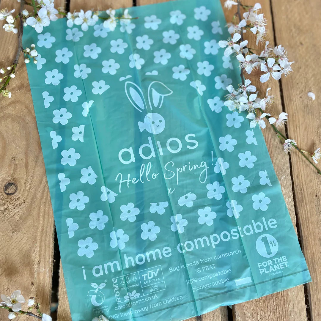 Adios Plastic Poo Bags - No Handles On A Roll